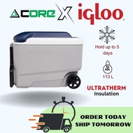 🔥100% ORIGINAL🔥 Igloo Maxcold 40 Roller Cooler Box (37L)