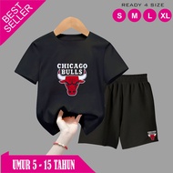 Chicago Bulls 5-15 Years Old Shorts Suit