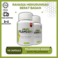 Jamu Pelangsing Ubat kurus Pelangsing Badan body slimming berkesan supplement peluntur lemak kotor d