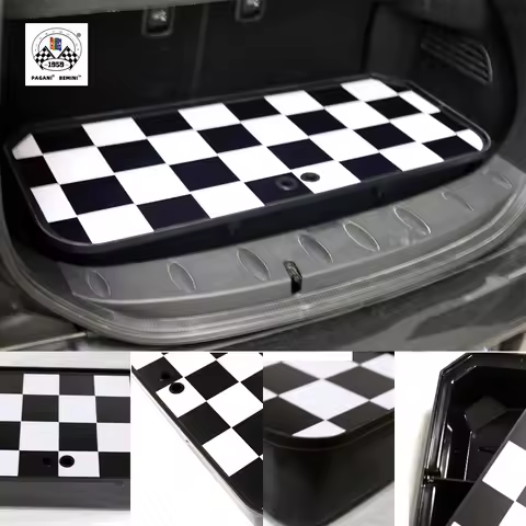 ABS Plastic Practicable Boot Box Pool With Trunk For mini cooper R50 R53 R56 F55 F56 F54 (1 Pcs/set)