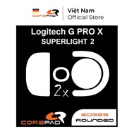 2 Sets of PTFE Corepad Skatez PRO Logitech G PRO X SUPERLIGHT 2 Wireless Mouse Feet - Corepad Offici
