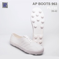 AP Boots AP 963 Putih - Sepatu Bola PVC
