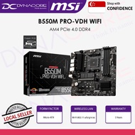 MSI B550M PRO-VDH WIFI AM4 M-ATX MOTHERBOARD