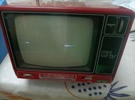 少見早期紅色ACN-7203憶聲小電視mini car TV
