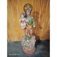 St. Joseph w/ Baby Jesus statue ( 21inches )