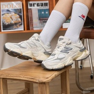 รองเท้าผู้ชาย ผู้หญิง New Balance NB รองเท้าวิ่งย้อนยุค 9060 ซีรีส์ใหม่ 2025 รองเท้ากีฬาแบบกระชับ รอ