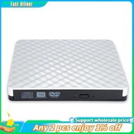 In stock-PC Laptop External USB 3.0 DVD RW CD Writer Portable Optical Drive Burner Reader Player Tray Portable Drive Burner