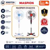 MASPION Stand Fan EX1611SX 16inch/EX-1611-SX/EX 1611 SX/EX-1611SX/EX 1611SX ORIGINAL OFFICIAL WARRAN