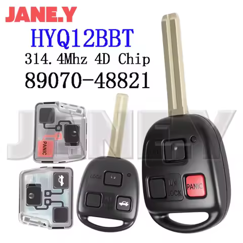 HYQ12BBT Smart Remote Key 314.4Mhz For Lexus GX470 IS300 SC430 ES330 ES300 LS430 RX330 RX350 RX400 h