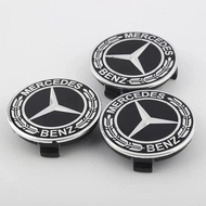 INT2 4pcs Mercedes-Benz Wheel Center Rim Caps Car Tire Hub Cap Replacement 75MM 60MM Fits all Models