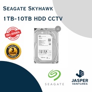 SEAGATE Skyhawk 1TB 2TB 4TB 6TB 8TB 3.5" SATA Surveillance Hard Drive HDD CCTV Heavy Use Hard Disk