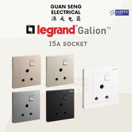 [SG Seller] Legrand Galion 15A Aircon Socket White Dark Silver Champagne Rose Gold Matt Black | Guan Seng Electrical