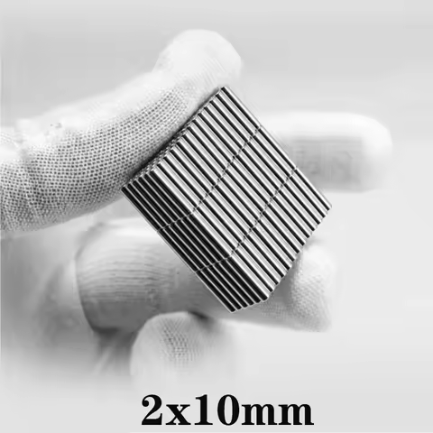 2x10mm Small Cylinder Powerful Magnets 2*10 Thick Strong Disc Magnets For Fridge DIY Building Scient