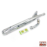 ท่อเดิม RC80 RC100 Sprinter100 หม่ำ ( Crystal Sprinter110 แปลงใส่ได้ ) งานคุณภาพ มี มอก. เสียงใส ทรง