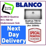 BLANCO Quatrus 700-IU Stainless Steel Under Mount Kitchen Sink