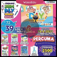 Set Buku JOM DIY Kanak-Kanak: Gunting, Gam dan Main + 9 Free Gift | WasaEdu