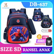 Dream Bags - Spider DB 637 Children's Bags, Children's School Bags, Character Children's Backpacks -