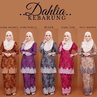 [SIZE Xs-5xl] KEBARUNG DAHLIA BATIK Pattern ️ KEBARUNG PLUS SIZE