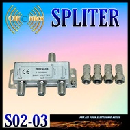 SPLITER TV/SPLITER IF/POWER DEVIDER 3WAY
