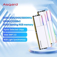 Asgard Rgb Ram Ddr5 16gb 32gb Ram 6000mhz 6400mhz Xmp Pc Desktop Memori Memori Komputer