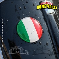 ITALY RAISED STICKER FLEXIBLE WATERPROOF EMBLEM