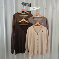 OUTHER UNISEX SPORTPOLO KNIT CARDIGAN/ POLO