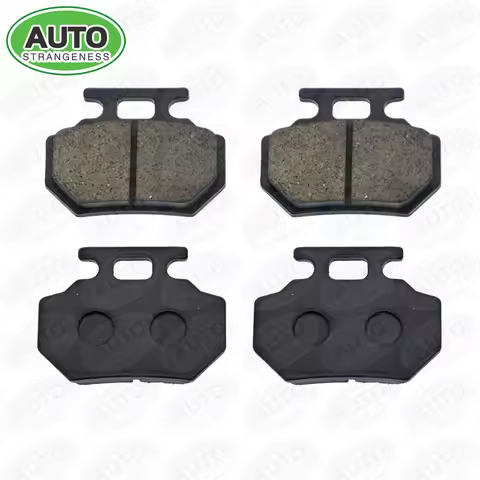 2 PAIR BRAKE PADS,FOR KAYO AT110, AU125 A150 AU150 AU300-A CARB FOX 70 BULL PREDATOR 125 150 180 405