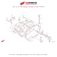 Right Engine Cover (E6-B) HONDA Blade 110 (20/2020+) Parts Catalog