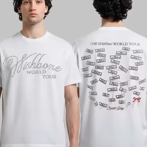 Conan Gray Wishbone World Tour 2026 Dates - Vintage Comfortable Breathable Retro Tour T-Shirt Y2k