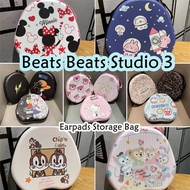 For Beats Beats Studio 3 Headphone Case Simple and fresh Cartoon Pattern Headset Earpads Storage Bag