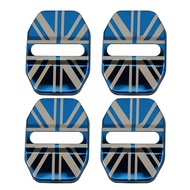 2/4Pcs Car Door Lock Protect Stickers Styling For Mini Cooper Countryman Clubman R55 R56 R60 F54 F55