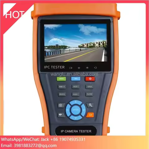Portable Touch Screen Cctv Tester 4.3 Inch CCTV hd Cctv Video Tester for AHD TVI CVI SDI Analog Came