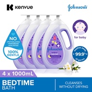 [Bundle of 4] Johnson's Baby Bedtime Calming Bath With Naturalcalm® Aroma (Jasmine And Lily) 1000ml 