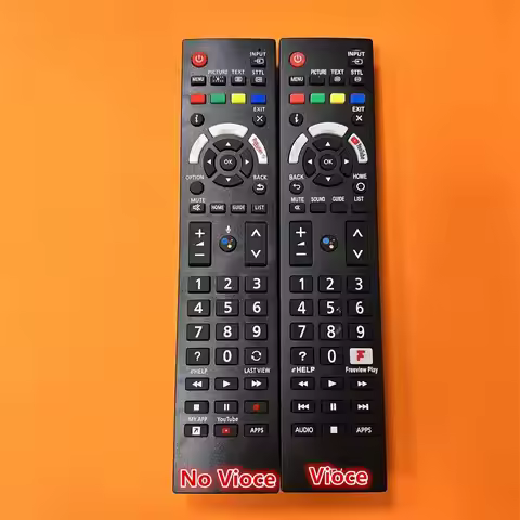 Vioce N2QBYA000037 R3PA23 398GR08BEPSN0002 Voice TV Remote Control For Panasonic TV TX-40JX800E TX-5