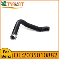 TYRNT Brand Tank Radiator Upper Water Pipe Hose #2035010882 For Mercedes Benz W203 S203 CL203 C180 C