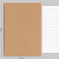 Dotted Grid Bullet Journal Notebook Planner