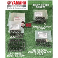 (1VP) Yamaha Lagenda SRL115 / SRL115Fi Full Set Body Cover Screw Set ( 3 IN 1 ) 3 PACK