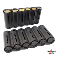 [AuraGesh] Portable 6 Slot Euro Coin Storage Dispenser Euro Coins Holder Collector With Spring For H