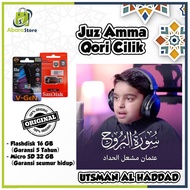 ABARASHOP USB Flashdisk Audio Mp3 Murotal Quran Murottal Alquran JuzAmma Juz 30 Bacaan Usman Al Hadd