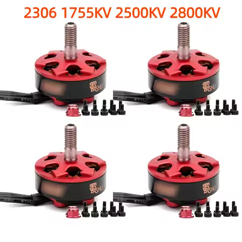 2306 2500kv 2800kv Samguk Series Shu 3-4s 1750kv 4-6s Brushless Motor, Used For Rc Fpv Drone Models 