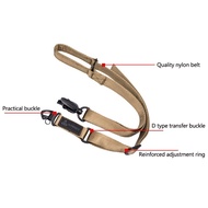 (Local shipment)Outdoor Sports Adjustable Strap Dual Point Multi Task Strap Set MS2