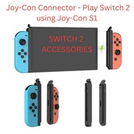 Switch 2 Connector - Play Joy-Con S1 with Switch 2 Joy-Con Grip JoyCon Adapter Joy-Con