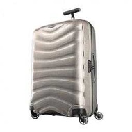 [Luggage Expert]行李箱達人Samsonite Firelite極限箱25吋行李箱 白色 歐洲製造 貝殼箱