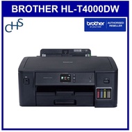 (Original) Brother Printer HL-T4000DW | A3 Refill Ink Tank Printer with Wireless connectivity | 3 ye