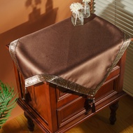 New Chinese Style Bedside Table Cover Cloth Tablecloth Square Square Square Towel Small Square Table