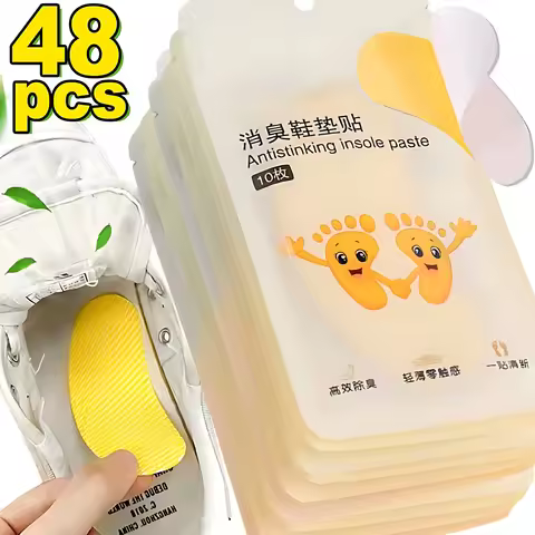 12/48pcs Shoes Deodorant Sticker Deodorant Foot Odor Deodorants Sneaker Smell Fresh Deodorant Insole