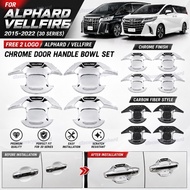 dac toyota alphard vellfire anh30 2015-2023 car door handle bowl cover accessories ah30 agh30