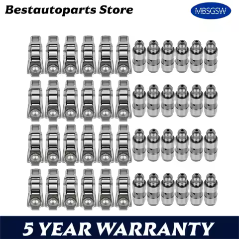 Engine Hydraulic Lifters Rocker Arms Set Fit 2.7 3.0 L T Diesel 276DT 306DT For Land Rover Range Jag