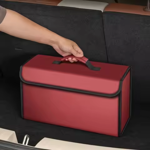 1x Foldable Trunk Organizer for A6L A4L Q5L Q2L Q3 A3 A5L Portable Car Storage Box for Camping Outdo
