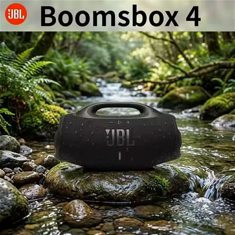 JBL Boomsbox 4 Portable Wireless Bluetooth Speaker IP68 Waterproof AI Sound Boost High Power Outdoor